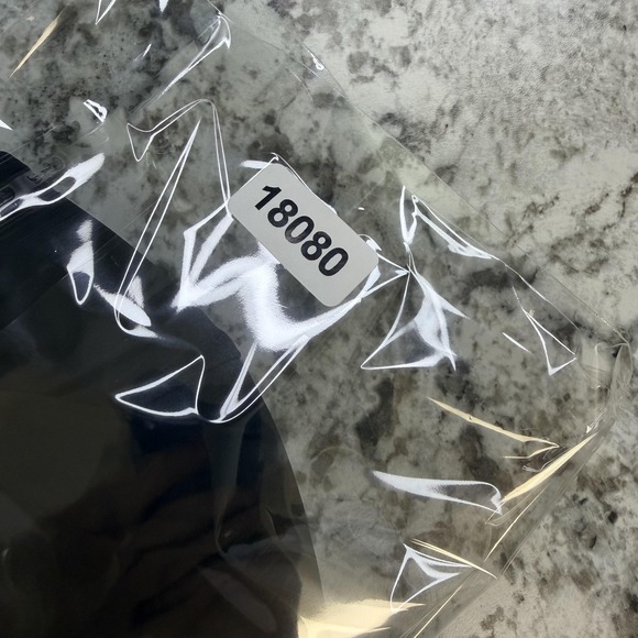 Tempt Me Bikini Top Womens Medium Black Bandeau Strap Padded Swimwear Adjustable - Picture 6 of 6